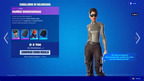 balenciaga skin fortnite account.